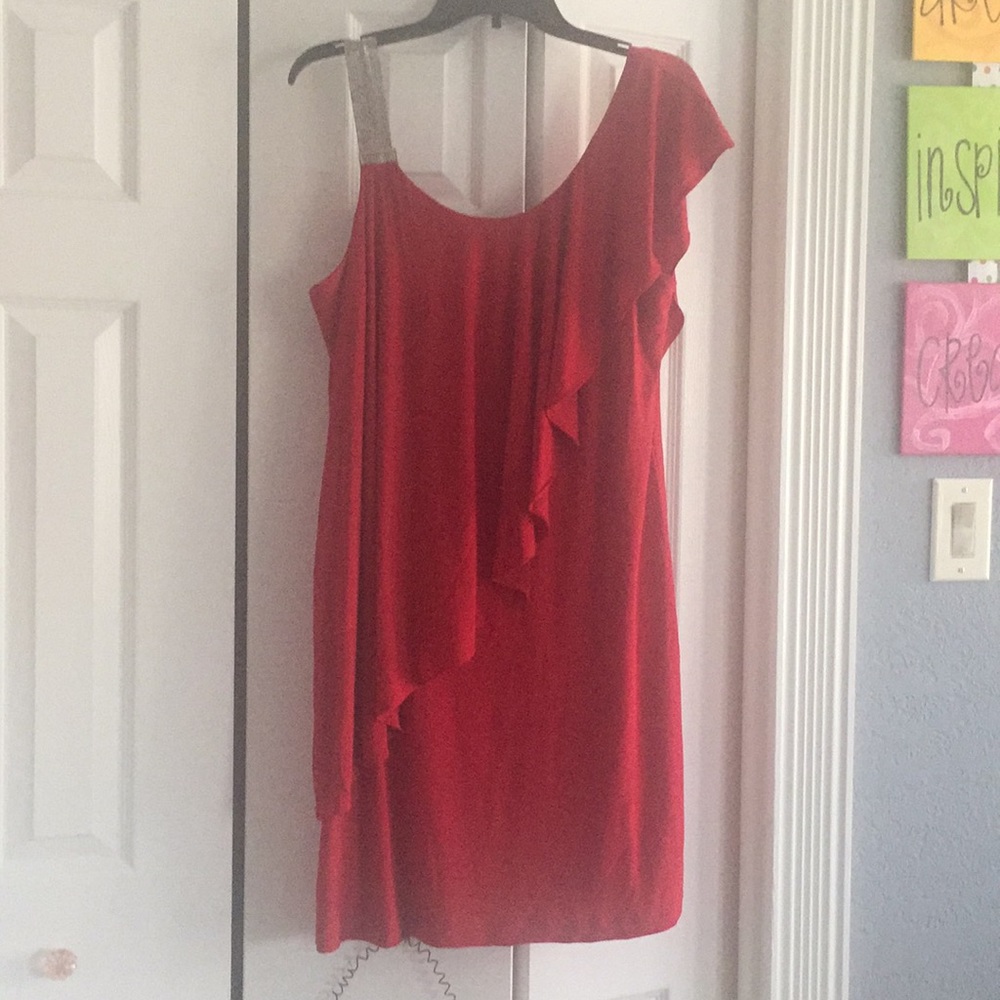 Women’s Red cocktail dress